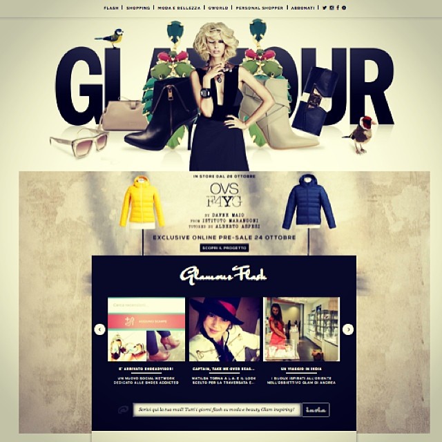 ShoeAdvisor in home page su Glamour Italia
